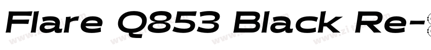 Flare Q853 Black Re字体转换